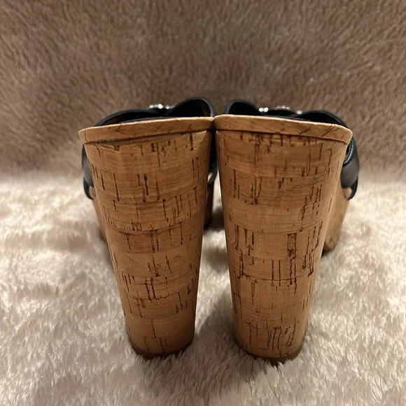 LAUREN by RALPH LAUREN Heidi Cork Platform Sandals - Picture 4 of 13
